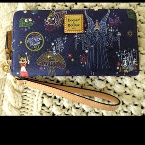 Dooney and Bourke Disney Main St Electric Parade Wallet Wristlet
